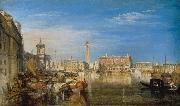 Joseph Mallord William Turner Bridge of Sighs,Ducal Palace and Custom-house (mk31) oil painting artist